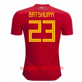 Belgien Fodboldtrøjer Batshuayi 23 Hjemmebanesæt VM 2018